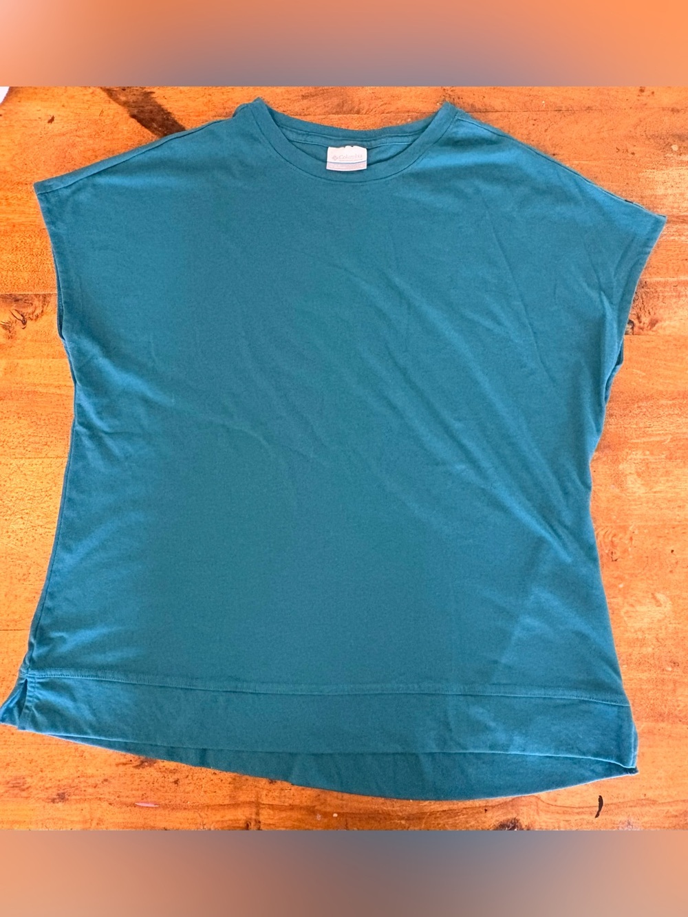 Columbia Women's Teal Muscle Tee